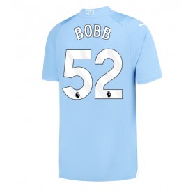 Manchester City Oscar Bobb #52 Heimtrikot 2023-24 Kurzarm